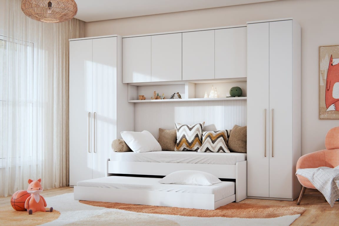 ciello móveis curitiba parana modulado premium 04 ambiente cama solteiro com cama auxiliar ciello móveis curitiba parana modulado premium 04 ambiente cama solteiro com cama auxiliar